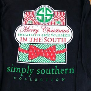 Simply Southern Long Sleeve Christmas Tee